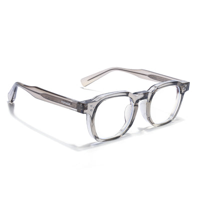 Obsidian | Voyage Light Brown Wayfarer Eyeglasses for Men & Women (KG2560FMG8071)