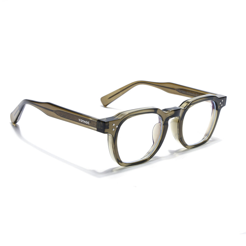 Obsidian | Voyage Green Wayfarer Eyeglasses for Men & Women (KG2560FMG8072)