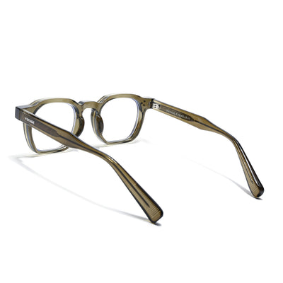 Obsidian | Voyage Green Wayfarer Eyeglasses for Men & Women (KG2560FMG8072)