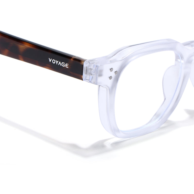 Obsidian | Voyage Transparent Wayfarer Eyeglasses for Men & Women (KG2560FMG8073)