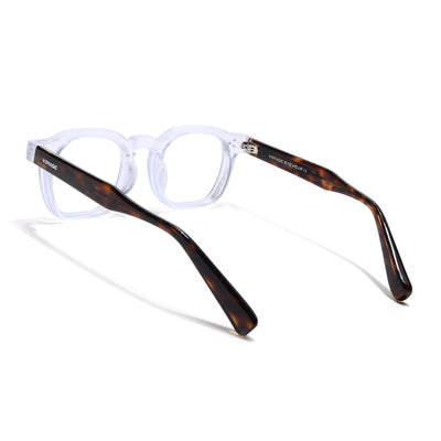 Obsidian | Voyage Transparent Wayfarer Eyeglasses for Men & Women (KG2560FMG8073)