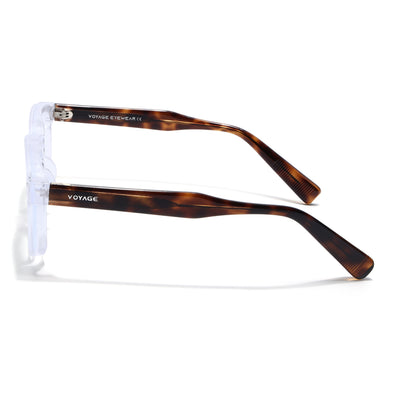 Obsidian | Voyage Transparent Wayfarer Eyeglasses for Men & Women (KG2560FMG8073)