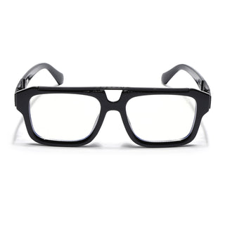 Voyage Exclusive Black Wayfarer Eyeglasses for Men & Women (LH095MG5388-C1)