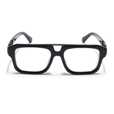 Voyage Exclusive Black Wayfarer Eyeglasses for Men & Women (LH095MG5388-C1)
