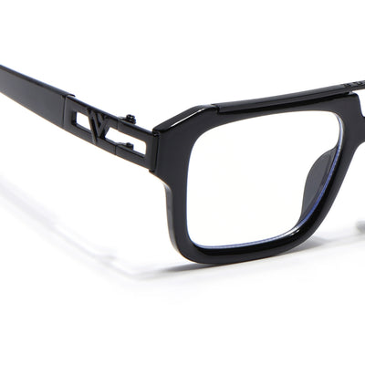 Voyage Exclusive Black Wayfarer Eyeglasses for Men & Women (LH095MG5388-C1)