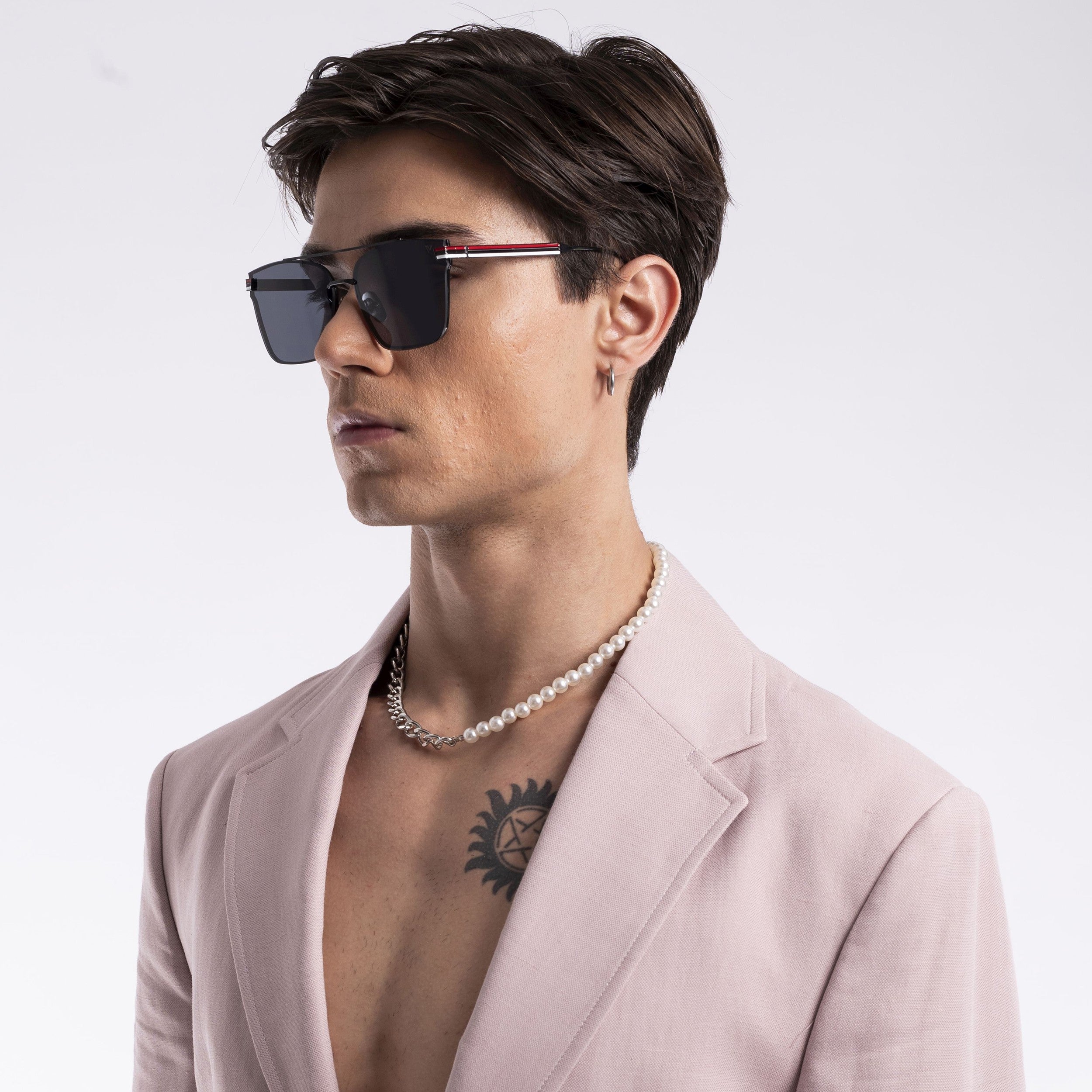 Voyage Wayfarer Black Sunglasses MG2830-C1