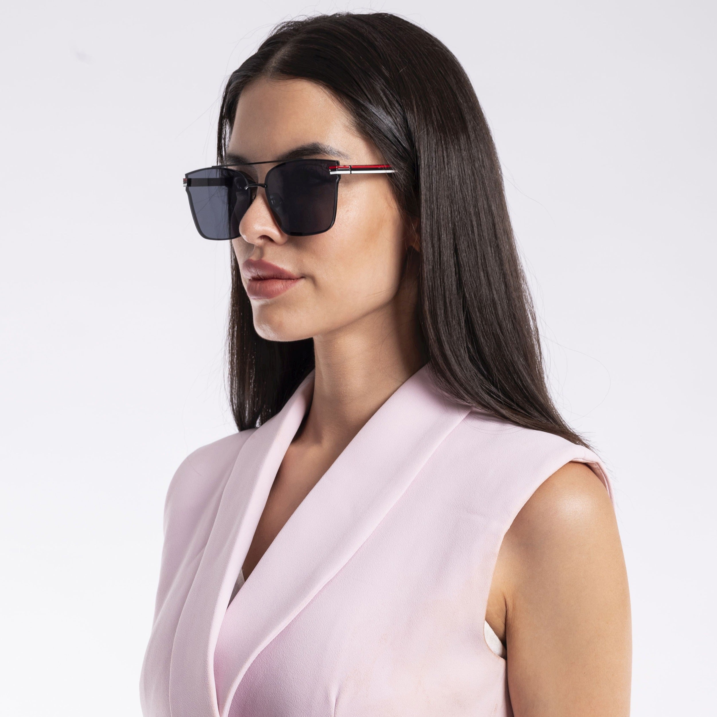 Voyage Wayfarer Black Sunglasses MG2830-C1