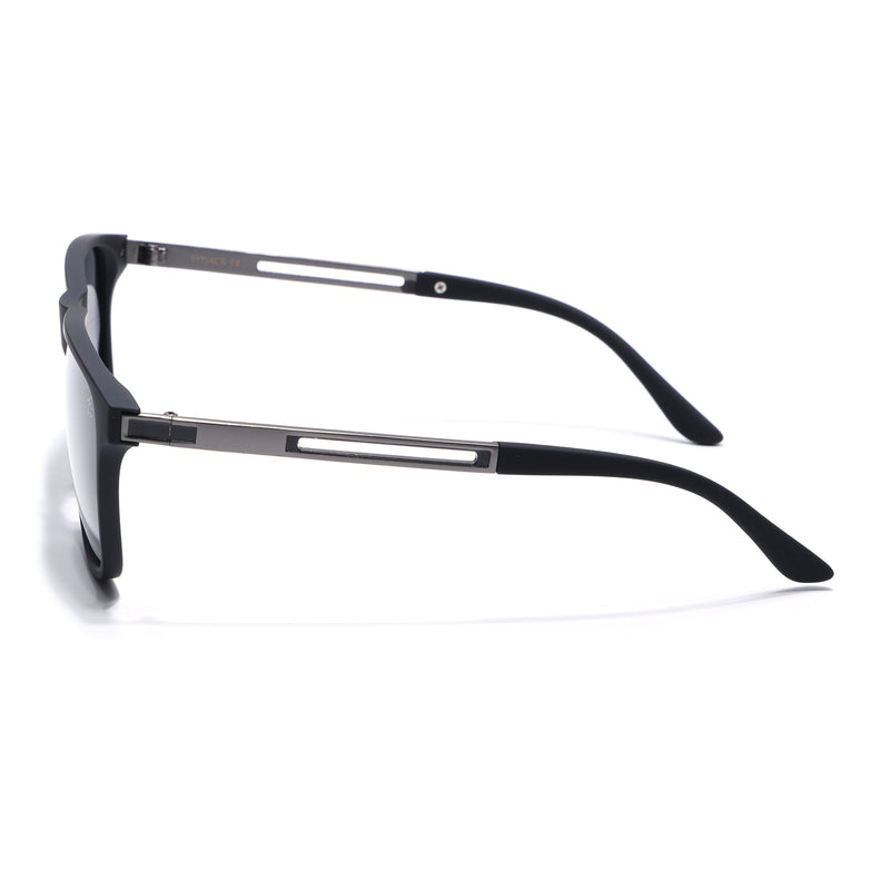Eyejack Black Wayfarer Polarized Sunglasses for Men & Women (P1106PCL2140)