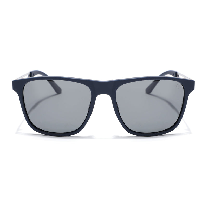 Eyejack Blue Wayfarer Polarized Sunglasses for Men & Women (P1106PCL2141)