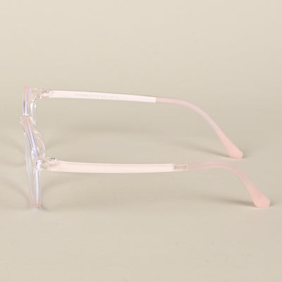 Voyage Air Transparent Round Eyeglasses for Men & Women (910MG4379-C2)