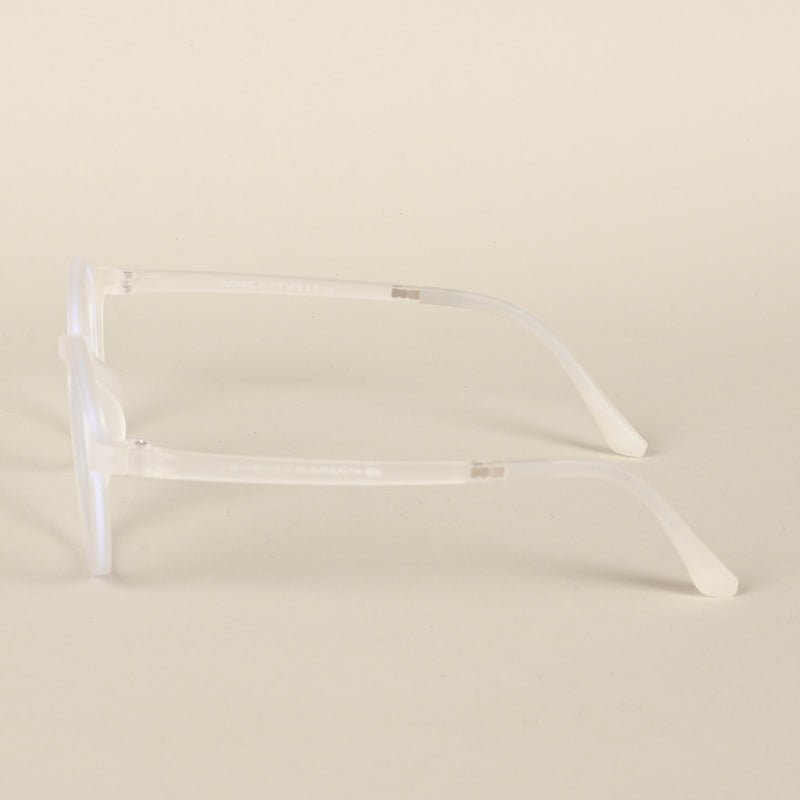 Voyage Air Transparent Round Eyeglasses for Men & Women (910MG4378-C5)