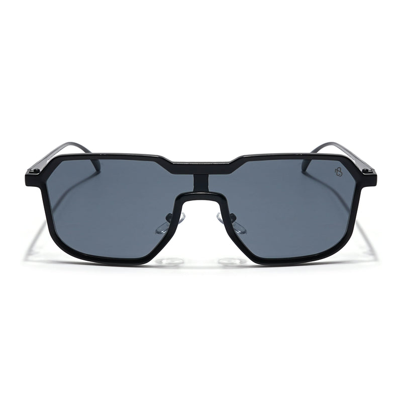 Matrix - Black Square Metal Sunglasses`I RH9522CL858