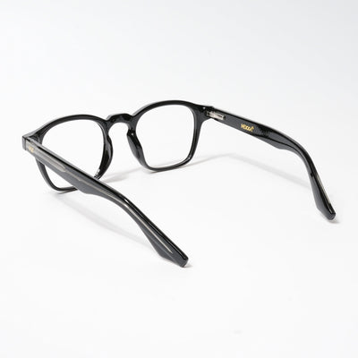 HEXXA Shine Black Square Eyeglasses for Men & Women (S9016CL492-C1)