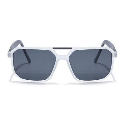 Eyejack Transparent Wayfarer Polarized Sunglasses for Men & Women (SR012PCL1114)