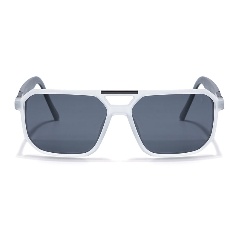 Eyejack Transparent Wayfarer Polarized Sunglasses for Men & Women (SR012PCL1114)