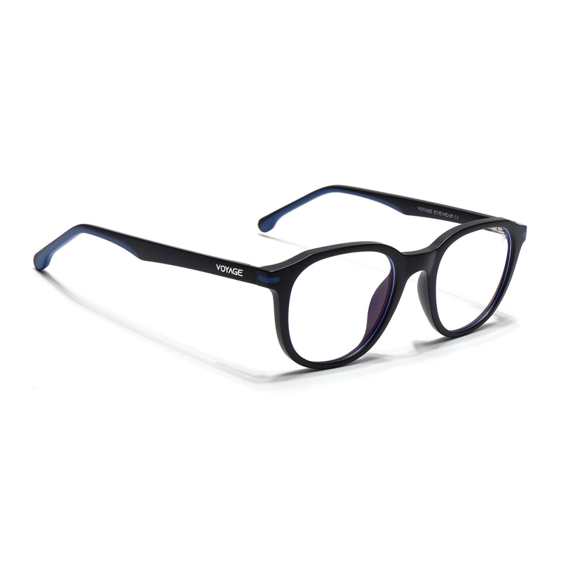 Voyage Black Wayfarer Eyeglasses for Men & Women (SV001FMG7429-C1)