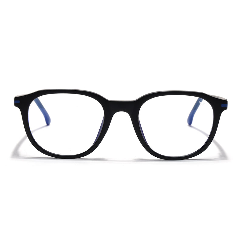 Voyage Black Wayfarer Eyeglasses for Men & Women (SV001FMG7429-C1)