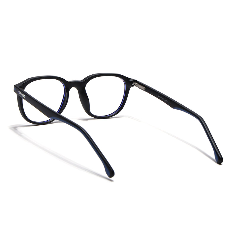 Voyage Black Wayfarer Eyeglasses for Men & Women (SV001FMG7429-C1)