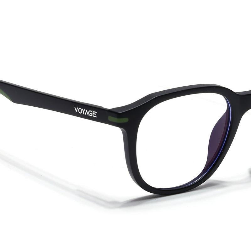 Voyage Black Wayfarer Eyeglasses for Men & Women (SV001FMG7430-C2)