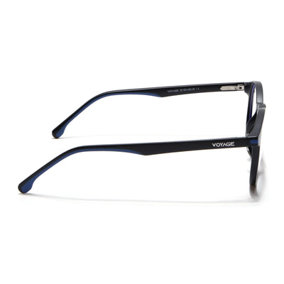 Voyage Aero | Black | Round Eyeglasses (SV002FMG7437-C1)