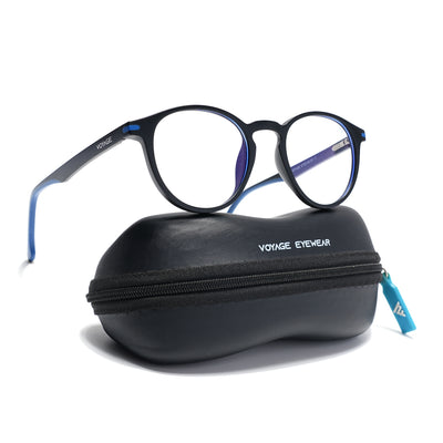 Voyage Aero | Black | Round Eyeglasses (SV002FMG7437-C1)