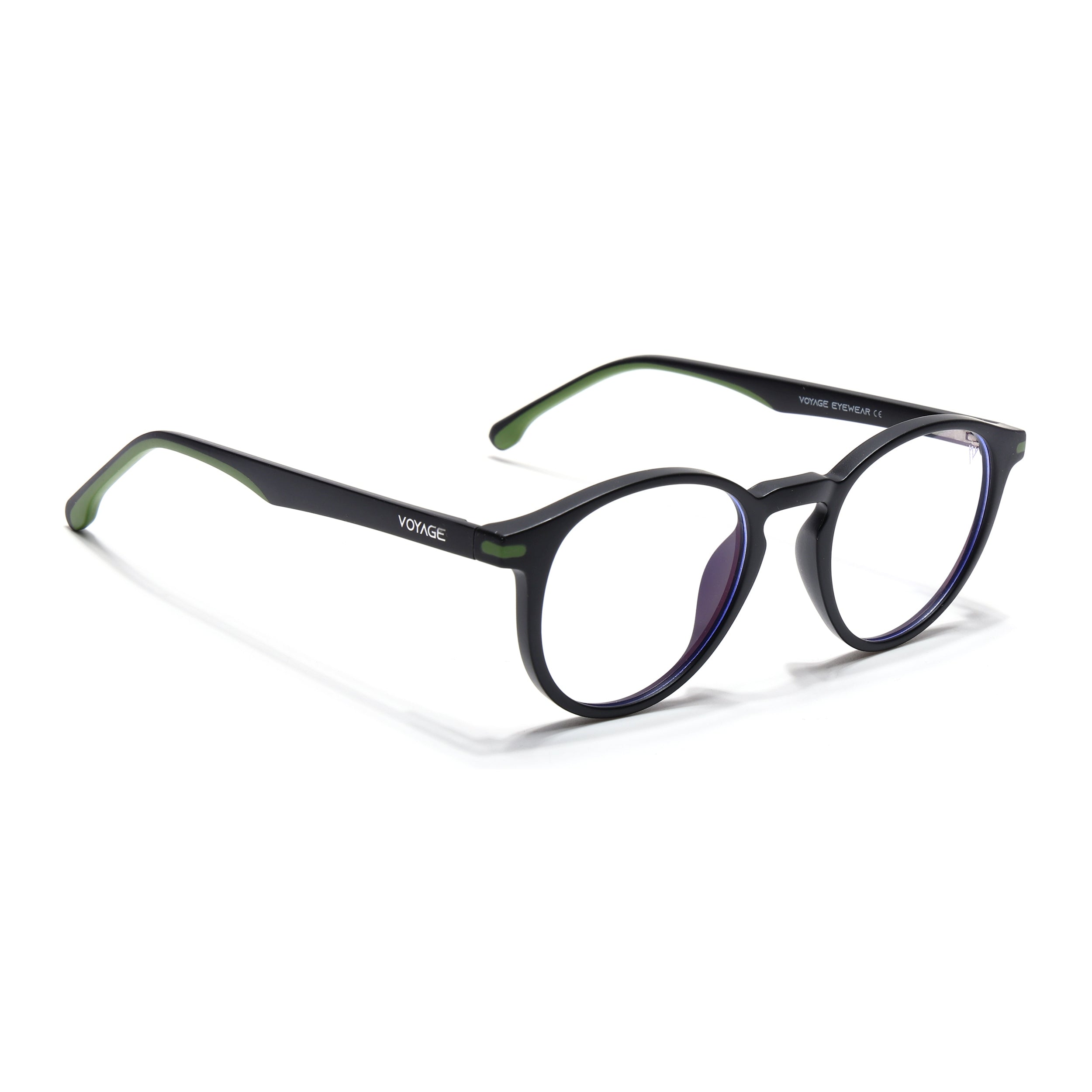 Voyage Aero | Black | Round Eyeglasses (SV002FMG7438-C2)