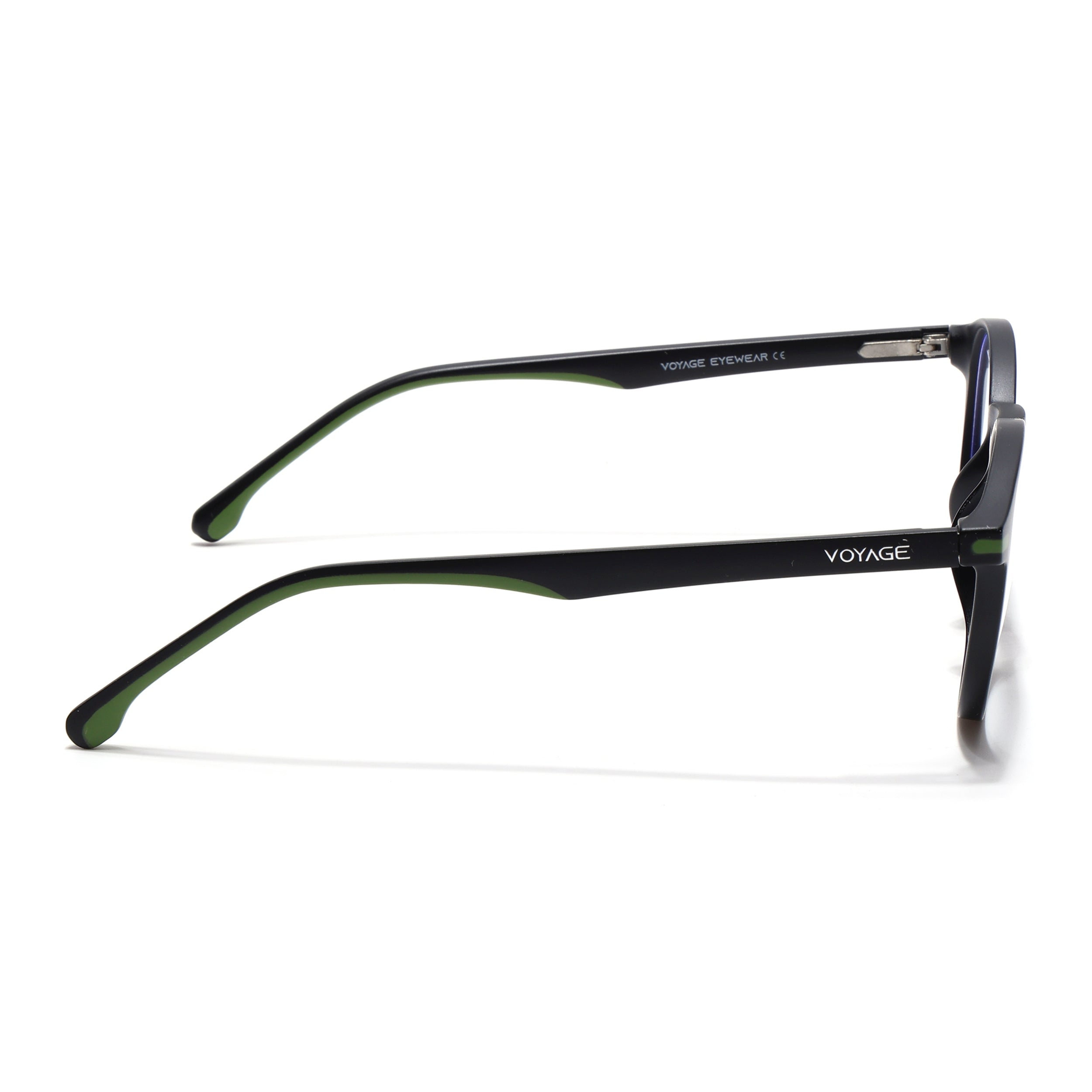 Voyage Aero | Black | Round Eyeglasses (SV002FMG7438-C2)