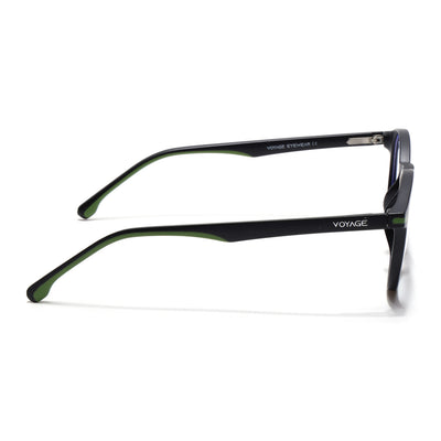 Voyage Aero | Black | Round Eyeglasses (SV002FMG7438-C2)