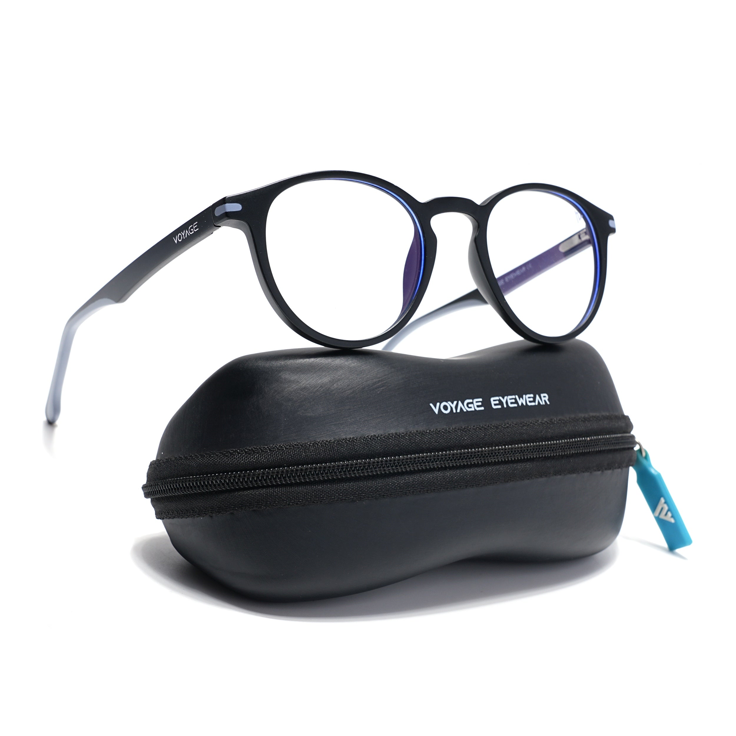 Voyage Aero | Black | Round Eyeglasses (SV002FMG7439-C3)