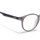 Voyage Aero | Dark Grey | Round Eyeglasses (SV002FMG7440-C4)