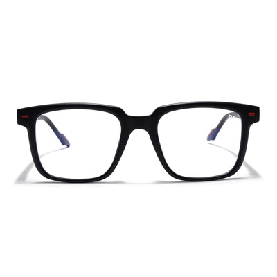 Voyage Aero | Black | Square Eyeglasses (SV003FMG7445-C1)