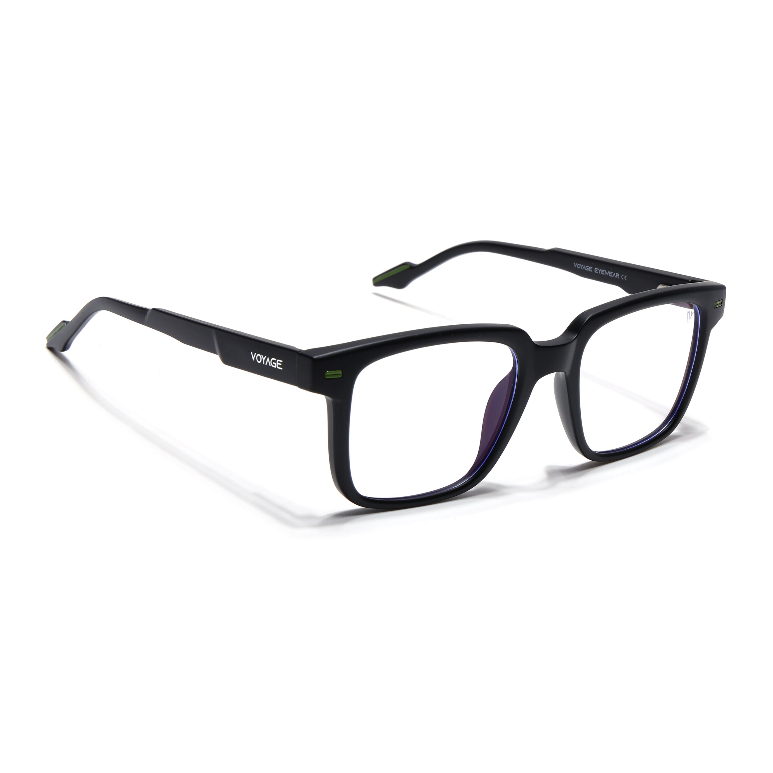 Voyage Aero | Black | Square Eyeglasses (SV003FMG7446-C2)