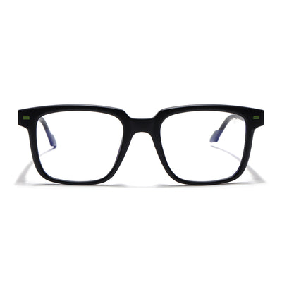 Voyage Aero | Black | Square Eyeglasses (SV003FMG7446-C2)