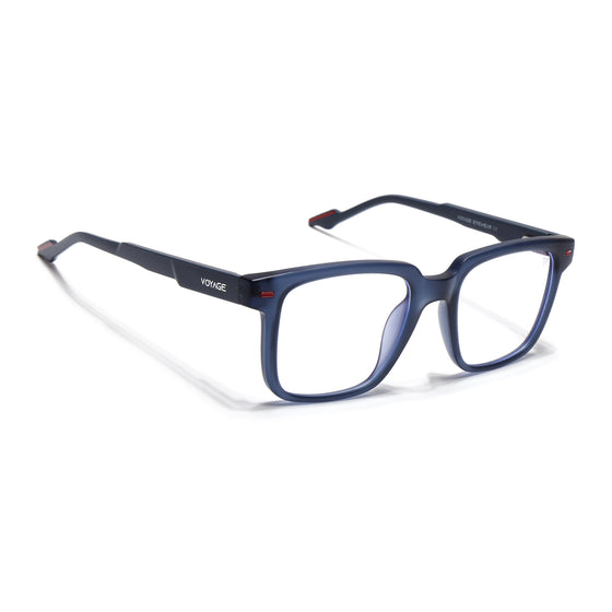 Voyage Aero | Blue | Square Eyeglasses (SV003FMG7449-C5)