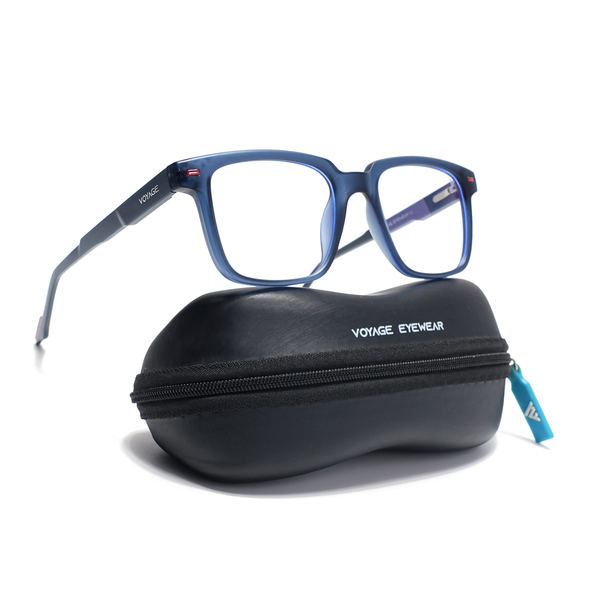 Voyage Aero | Blue | Square Eyeglasses (SV003FMG7449-C5)