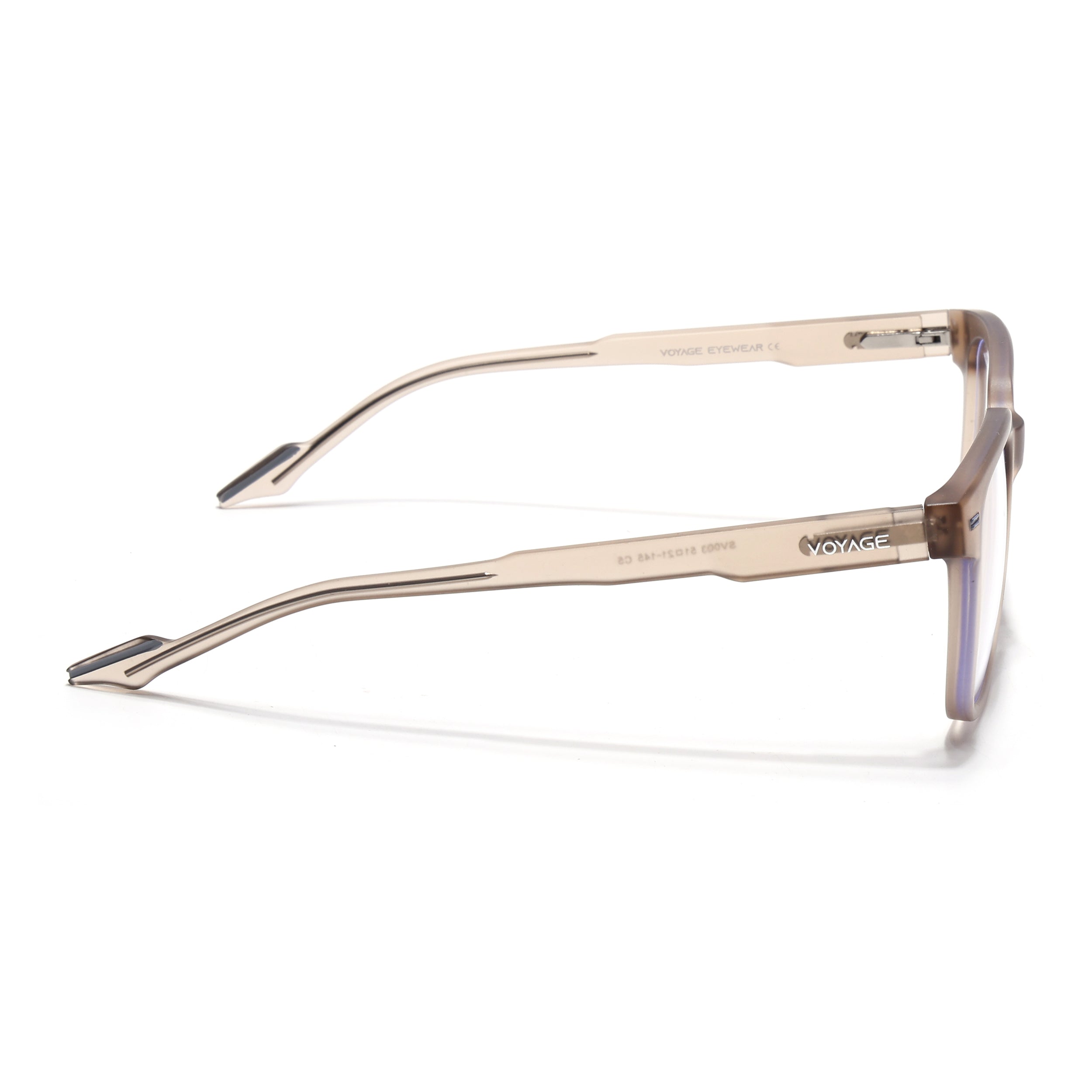 Voyage Aero | Brown | Square Eyeglasses (SV003FMG7450-C6)