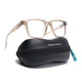 Voyage Aero | Brown | Square Eyeglasses (SV003FMG7450-C6)