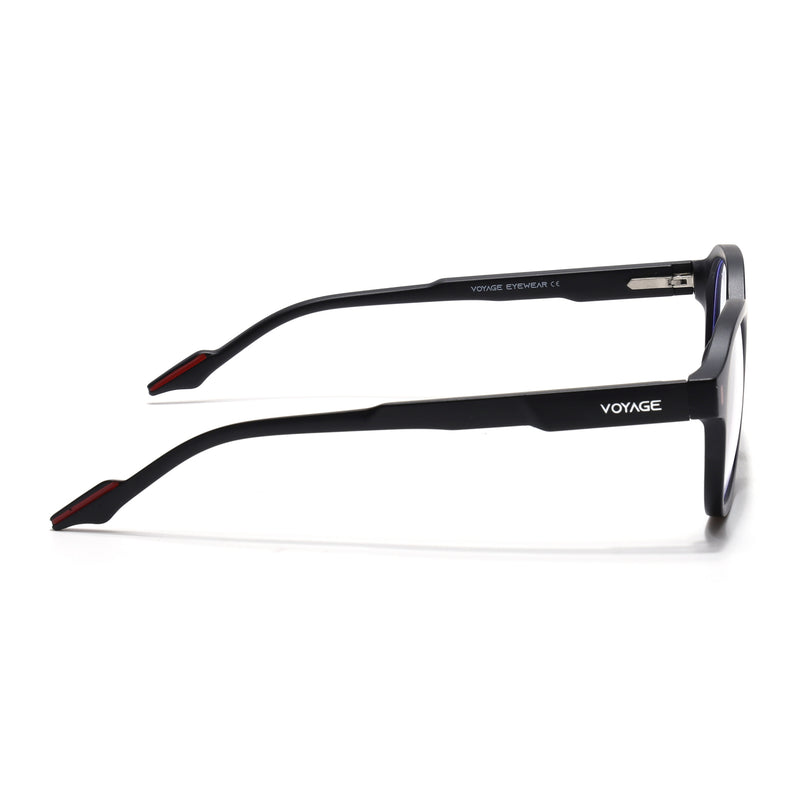 Voyage Black Wayfarer Eyeglasses for Men & Women (SV004FMG7453-C1)