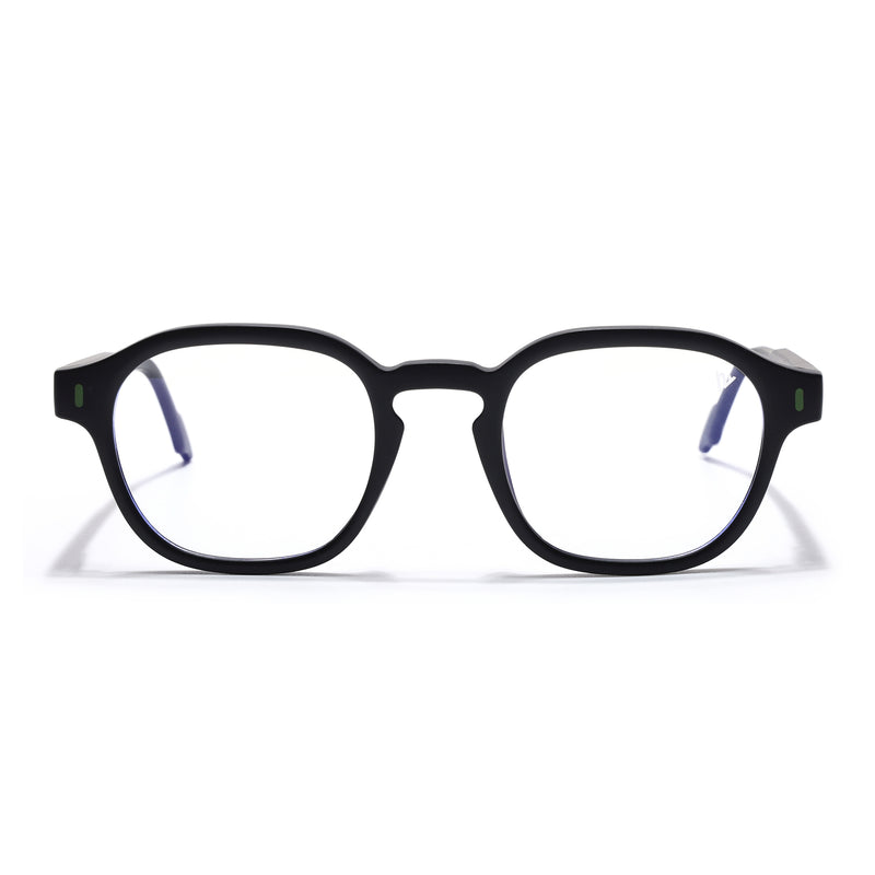 Voyage Black Wayfarer Eyeglasses for Men & Women (SV004FMG7454-C2)