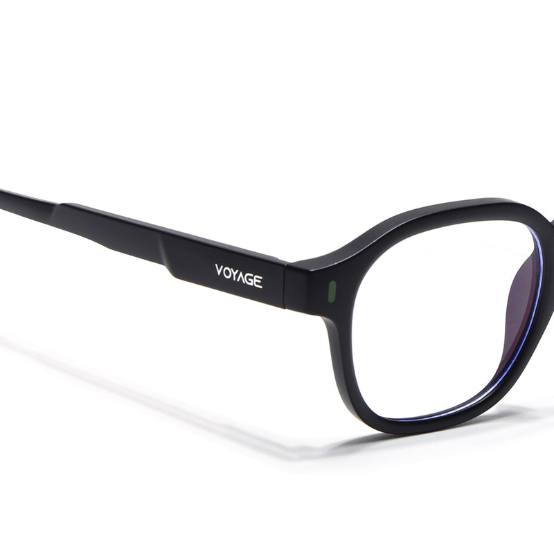 Voyage Black Wayfarer Eyeglasses for Men & Women (SV004FMG7454-C2)