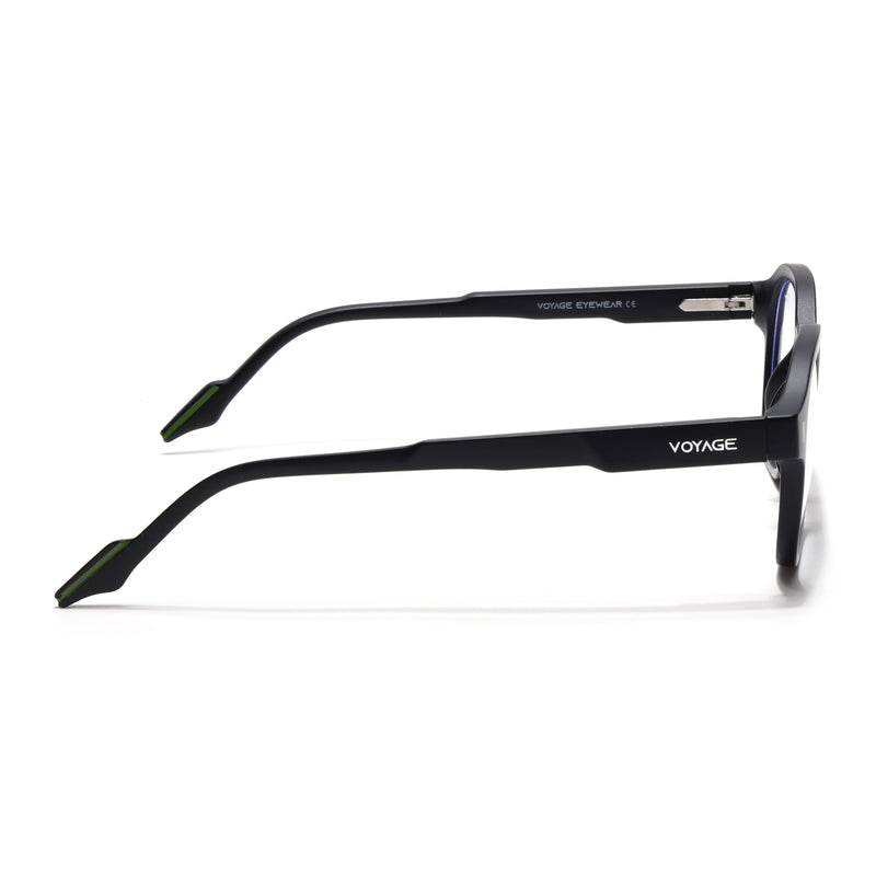 Voyage Black Wayfarer Eyeglasses for Men & Women (SV004FMG7454-C2)