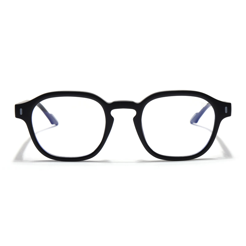 Voyage Black Wayfarer Eyeglasses for Men & Women (SV004FMG7455-C3)