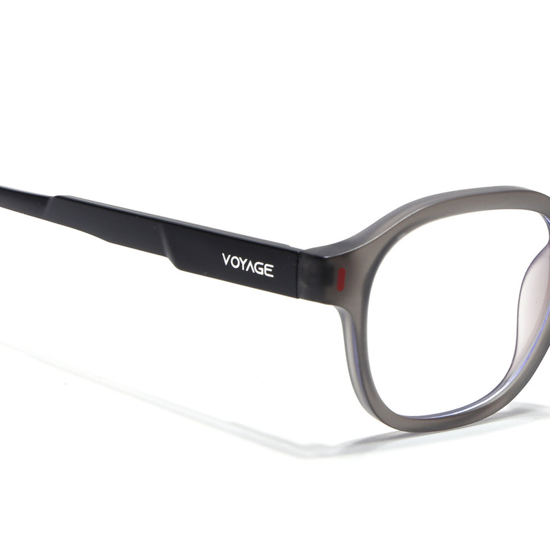Voyage Dark Grey Wayfarer Eyeglasses for Men & Women (SV004FMG7456-C4)