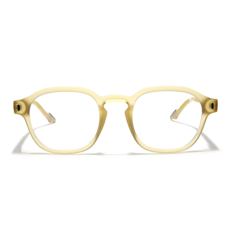 Voyage Yellow Wayfarer Eyeglasses for Men & Women (SV004FMG7459-C7)