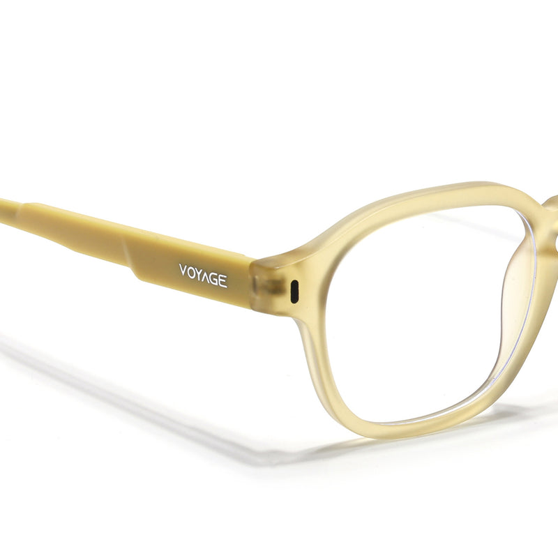 Voyage Yellow Wayfarer Eyeglasses for Men & Women (SV004FMG7459-C7)