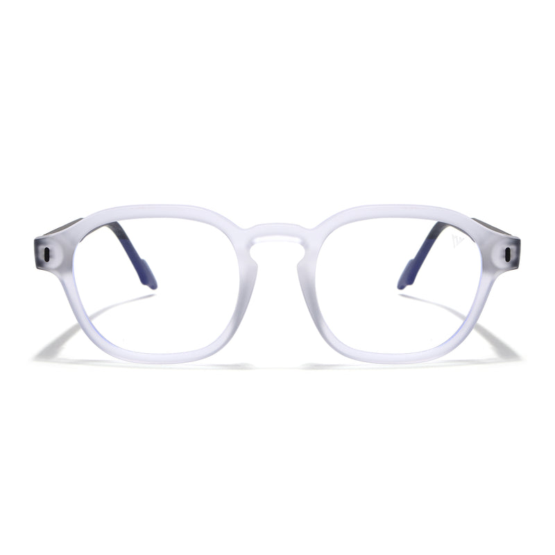 Voyage Transparent Wayfarer Eyeglasses for Men & Women (SV004FMG7460-C8)