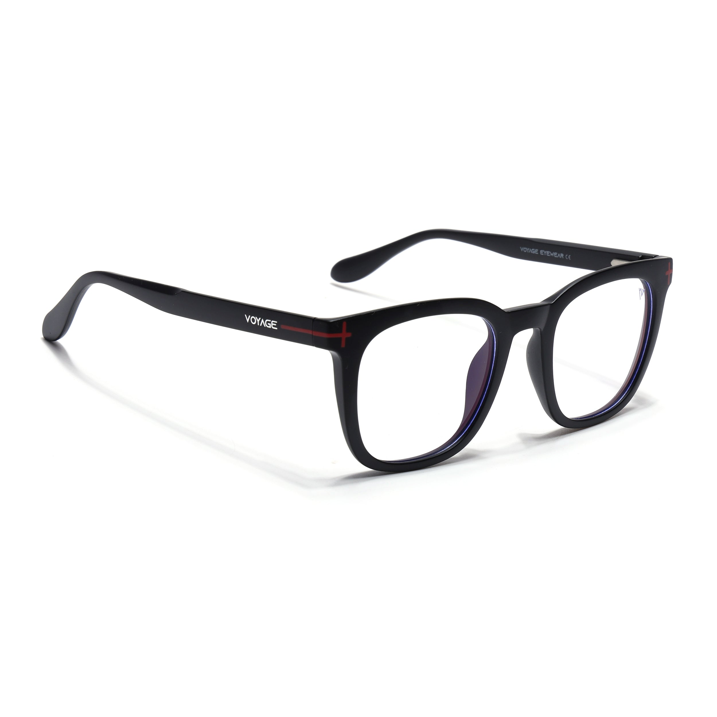 Voyage Aero | Black | Square Eyeglasses (SV005FMG7461-C1)