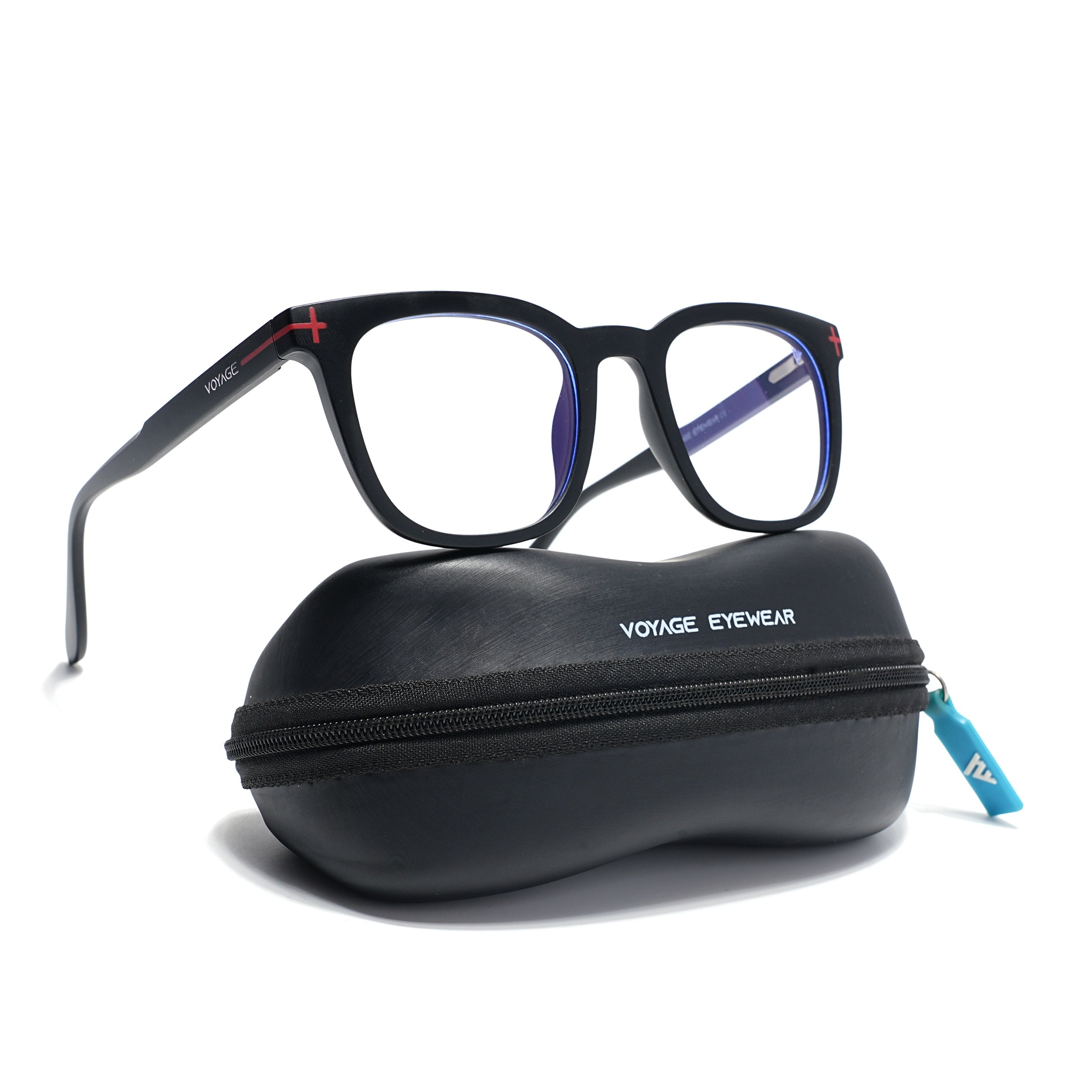 Voyage Aero | Black | Square Eyeglasses (SV005FMG7461-C1)