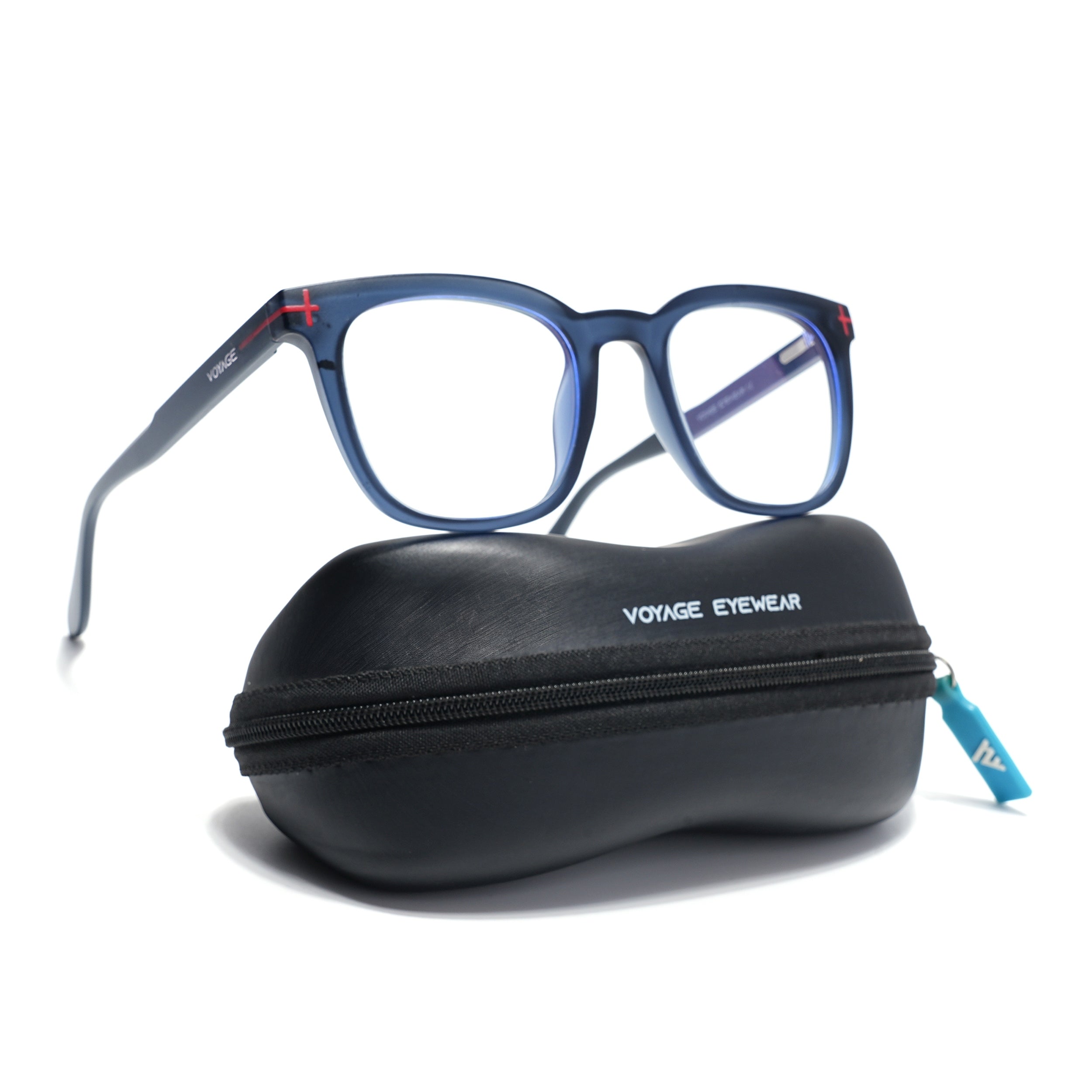 Voyage Aero | Blue | Square Eyeglasses (SV005FMG7464-C4)
