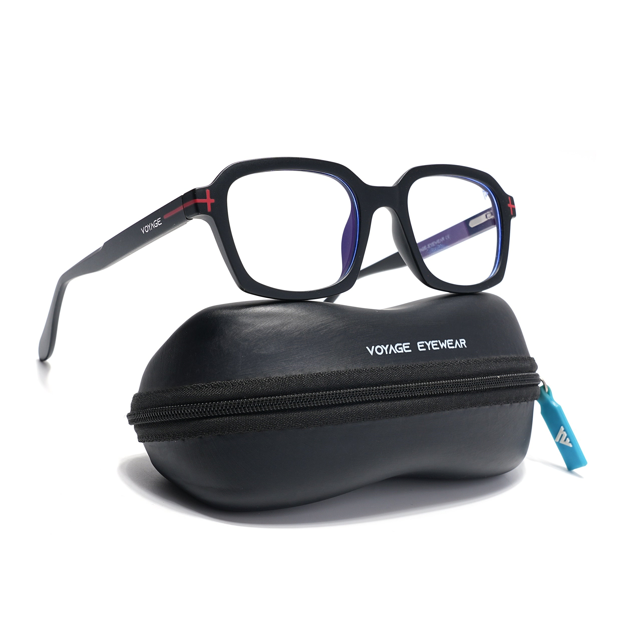Voyage Aero | Black | Rectangle Eyeglasses (SV006FMG7469-C1)